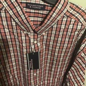 Men’s big and tall long sleeve shirt